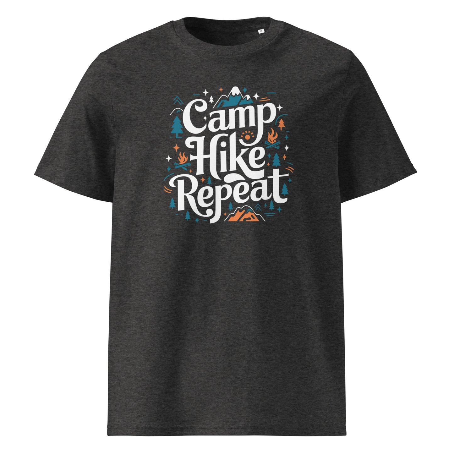 Camp Hike Repeat Organic T-shirt