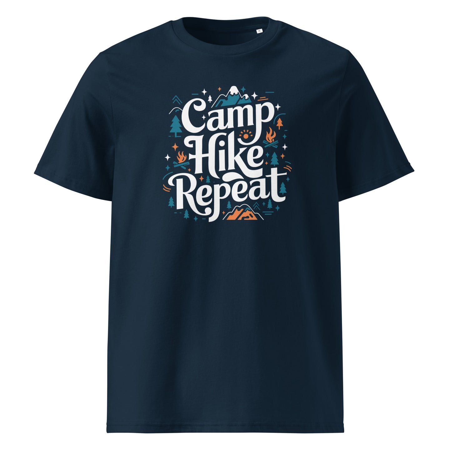 Camp Hike Repeat Organic T-shirt