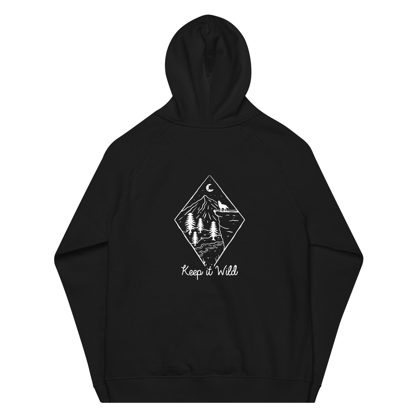 Keep it Wild Eco Hoodie [Back print]