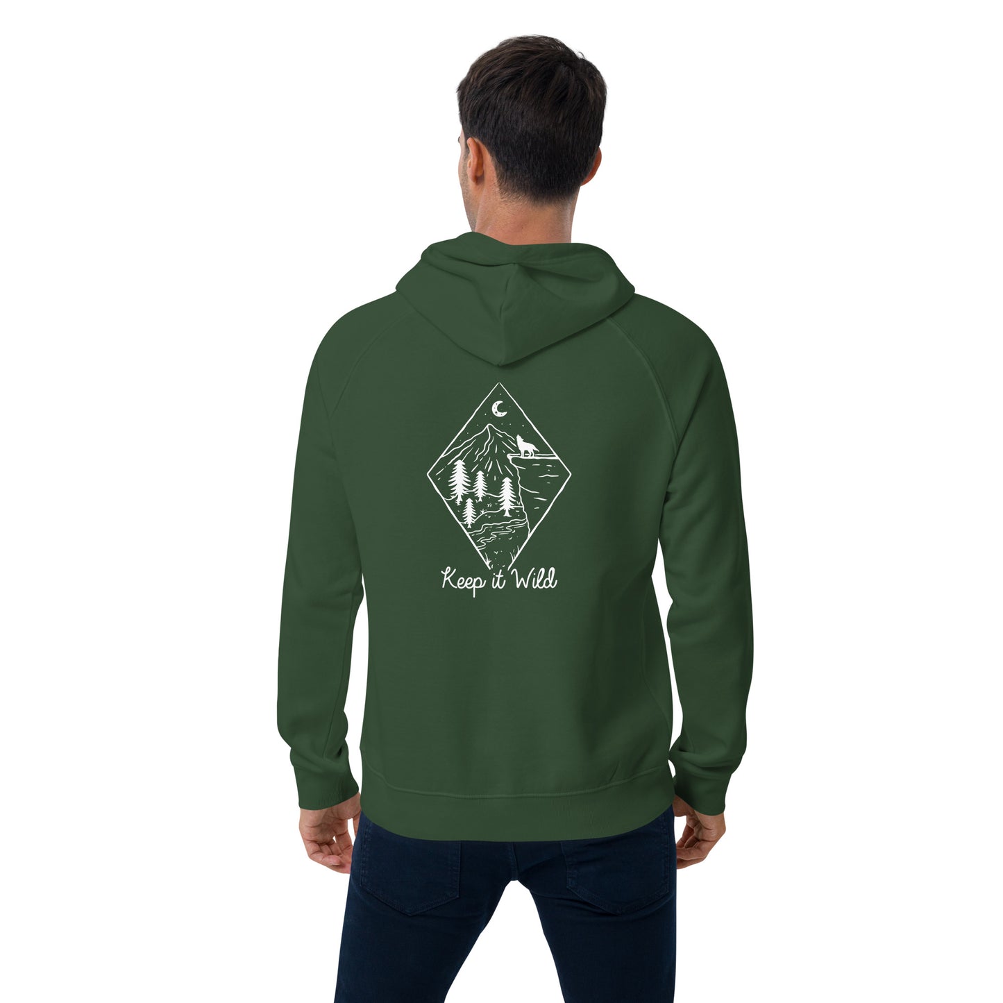 Keep it Wild Eco Hoodie [Back print]