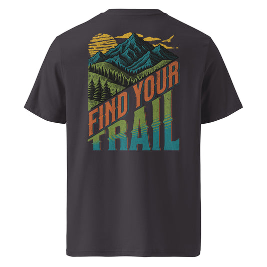 Find Your trail organic tshirt