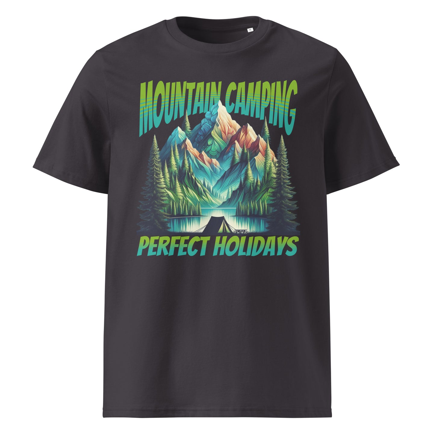 Mountain Camping Organic T-shirt