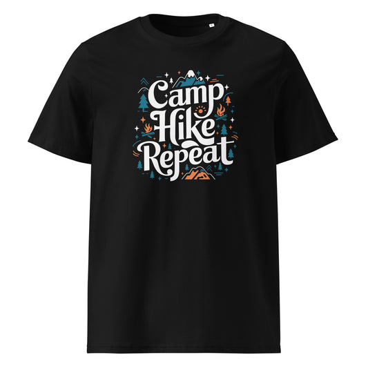 Camp Hike Repeat Organic T-shirt