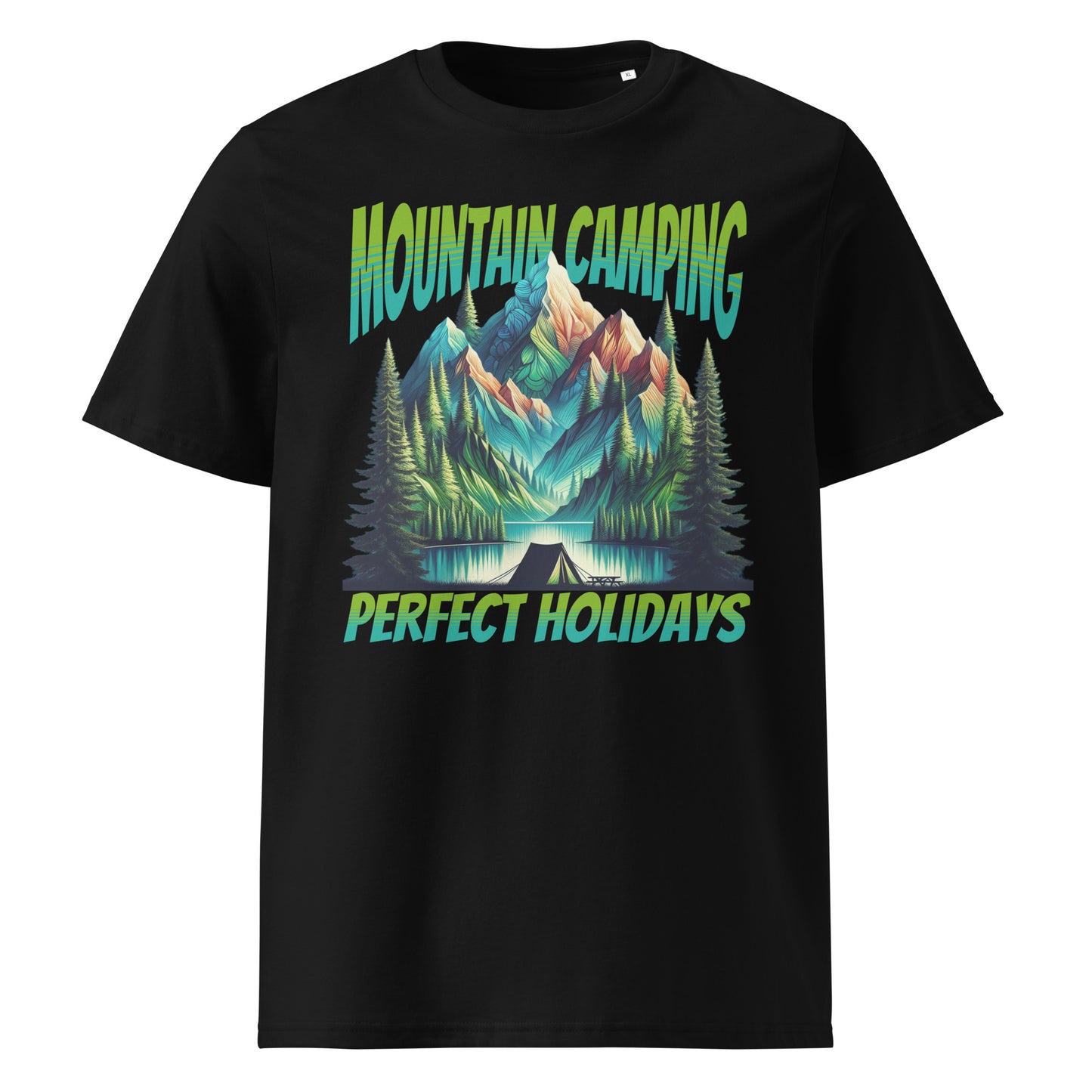 Mountain Camping Organic T-shirt