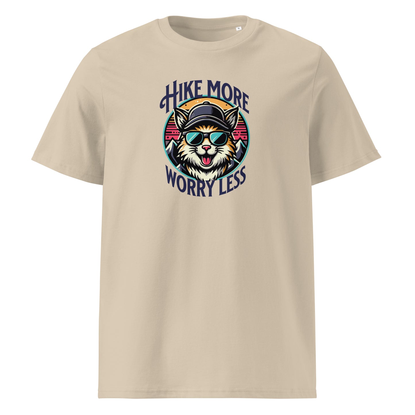 Hike More Worry Less Organic T-shirt