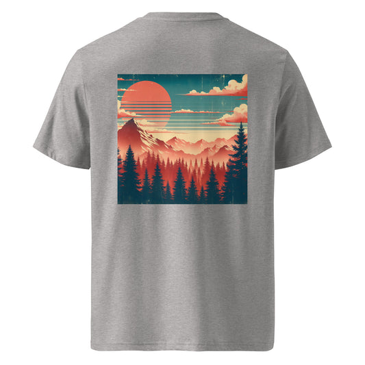 Mountain Sunset Organic T-shirt