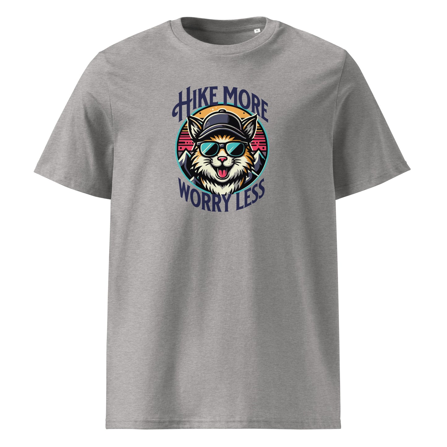 Hike More Worry Less Organic T-shirt