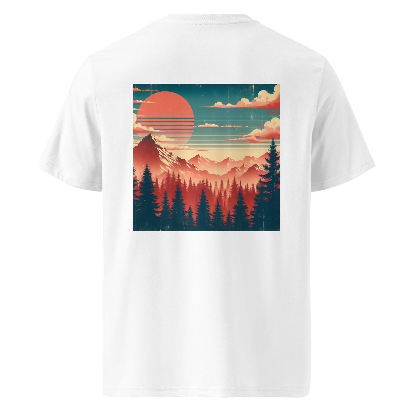 Mountain Sunset Organic T-shirt