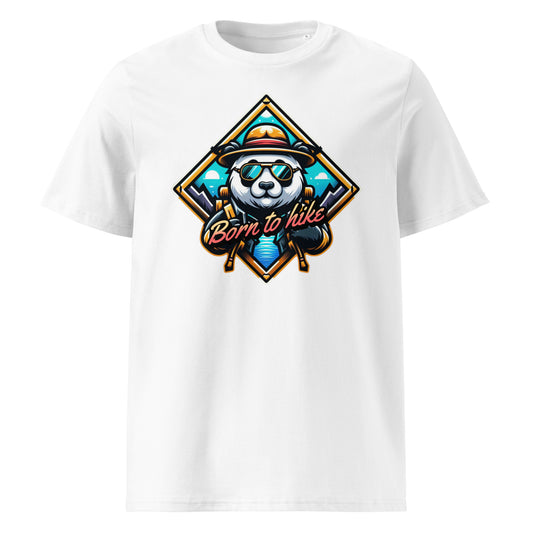 panda hiking tshirt